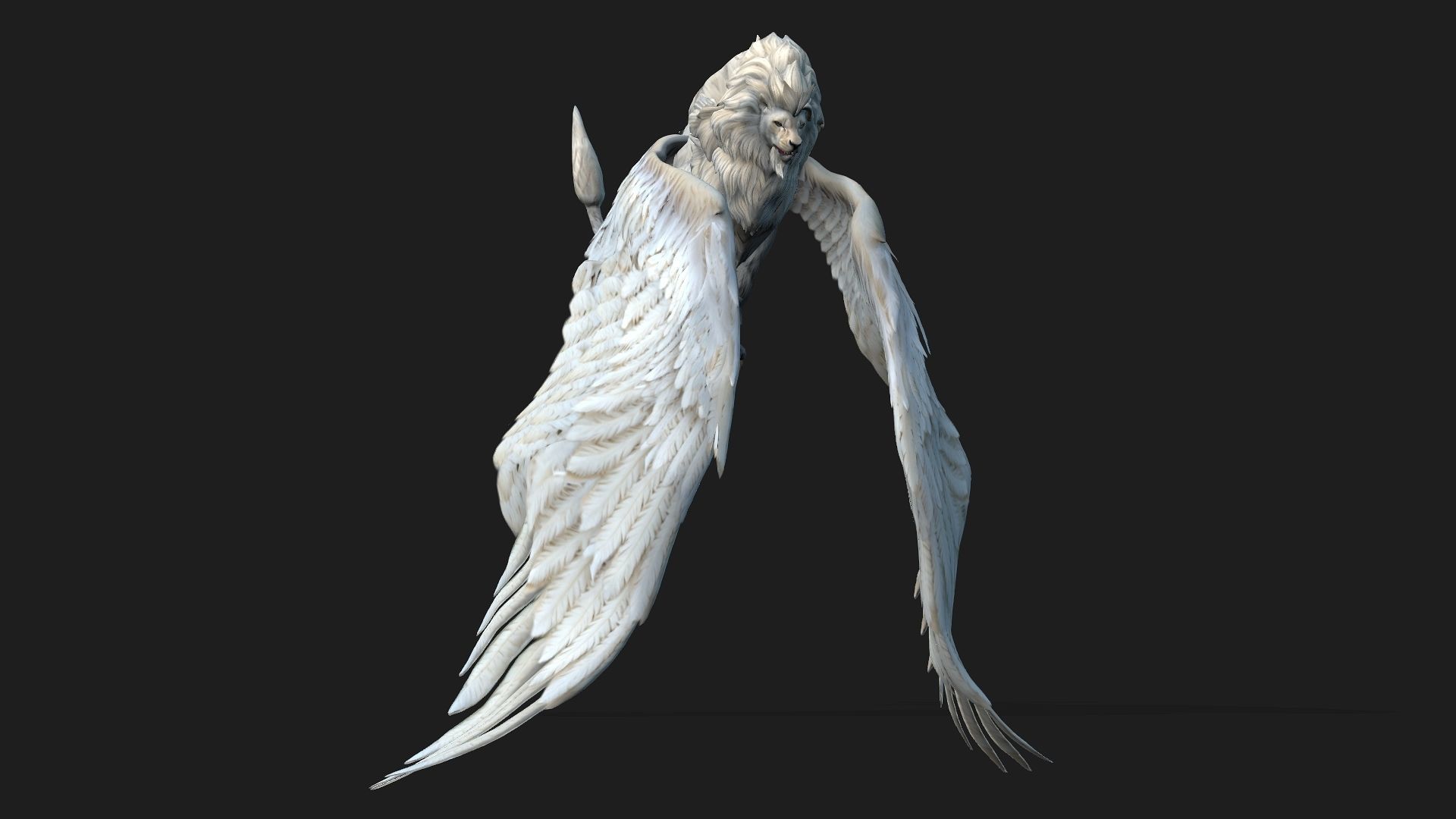 Lion Gryphus A1 3D model_7