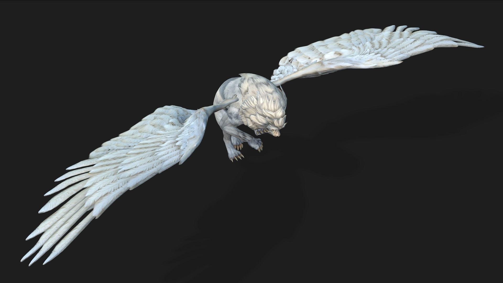 Lion Gryphus A1 3D model_8