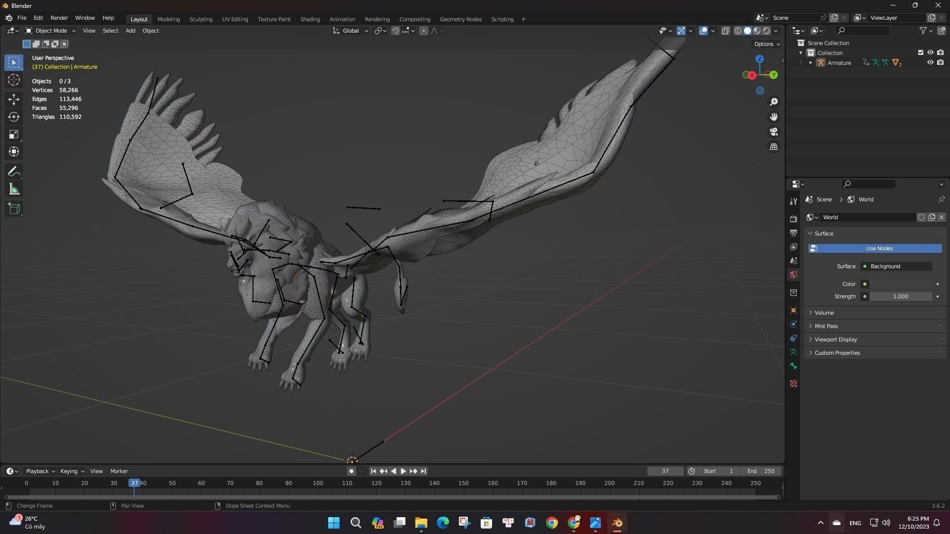 Lion Gryphus A1 3D model_23