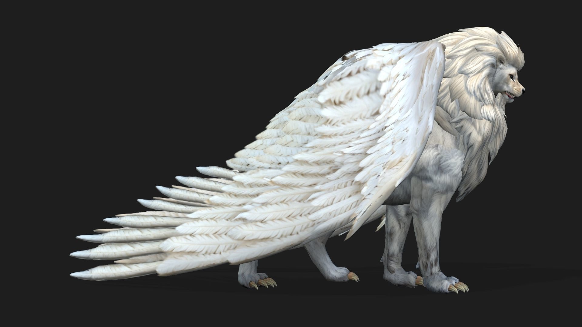 Lion Gryphus A1 3D model_17