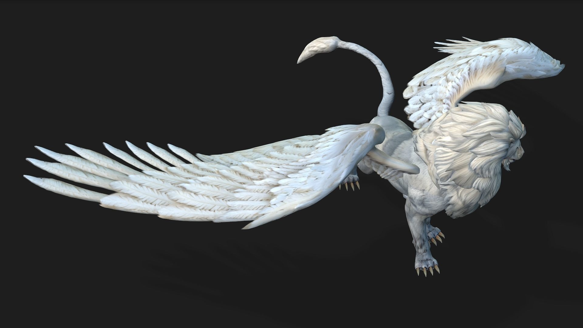 Lion Gryphus A1 3D model_19