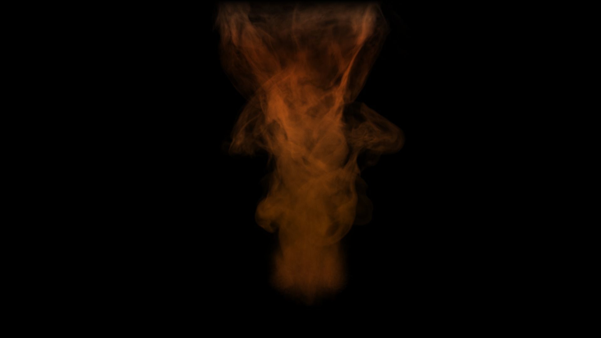 Pillar flame fire burning fire tornado wall of fire blast  3D model_2