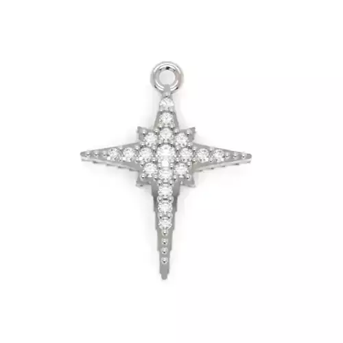 Diamond Pendant 3D-Printable Ornamental Jewelry Design 3D print model