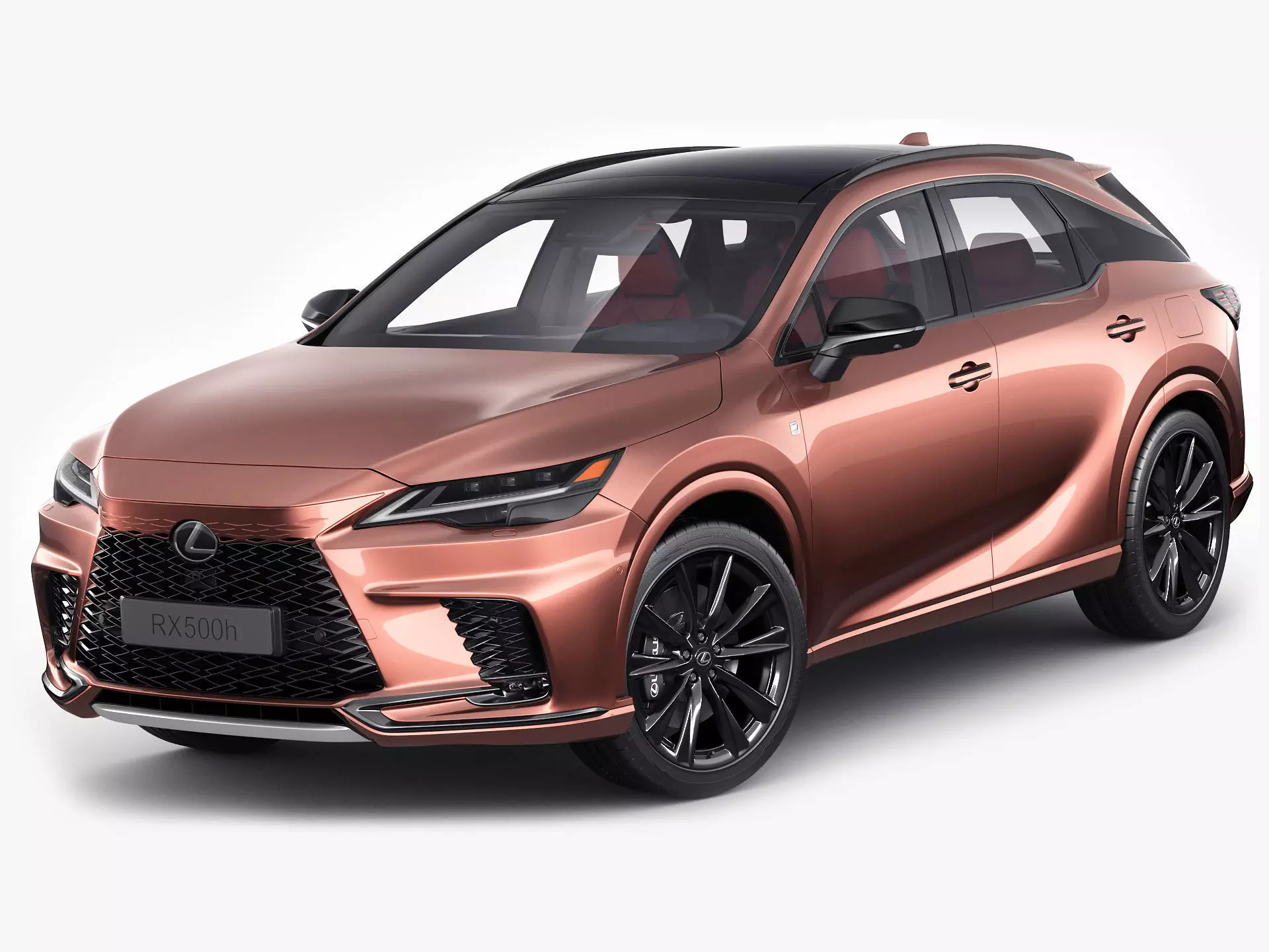 Lexus RX500 F-sport 2023 3D model