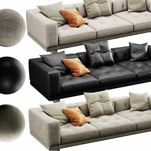 Dylan Sofaset 3D model 2