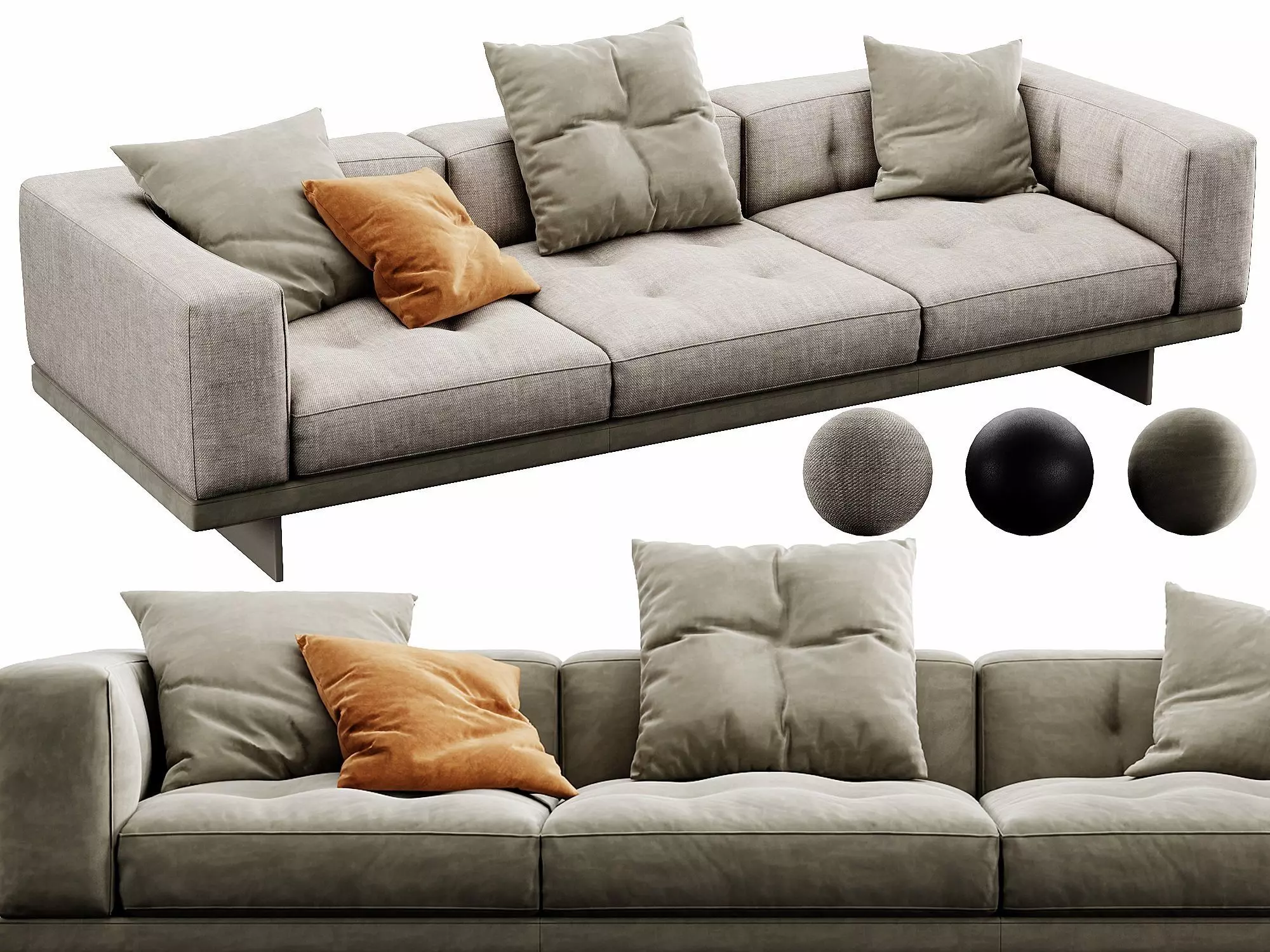 Dylan Sofaset 3D model