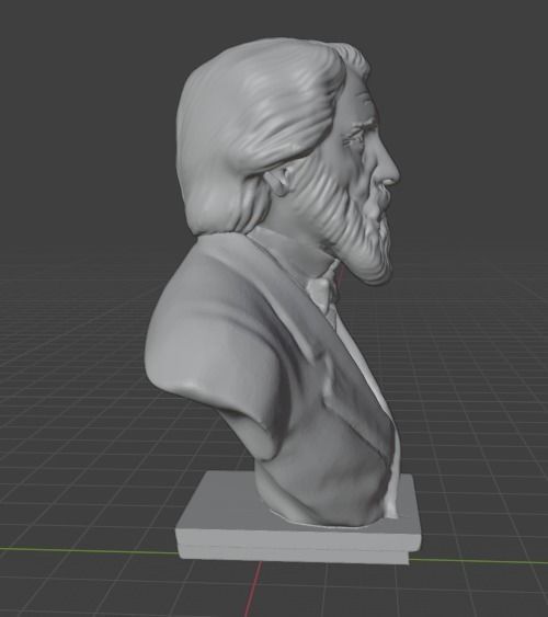 Ivan Turgenev 3D print model_4