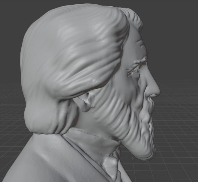 Ivan Turgenev 3D print model_19