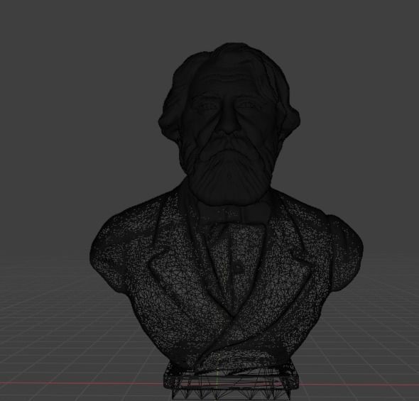 Ivan Turgenev 3D print model_6