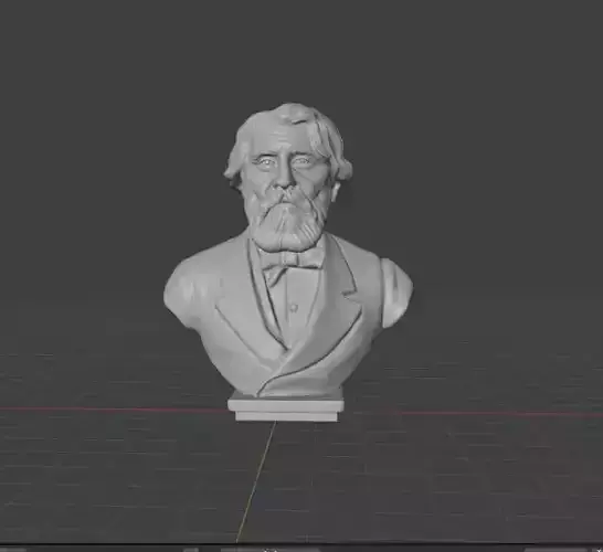 Ivan Turgenev 3D print model