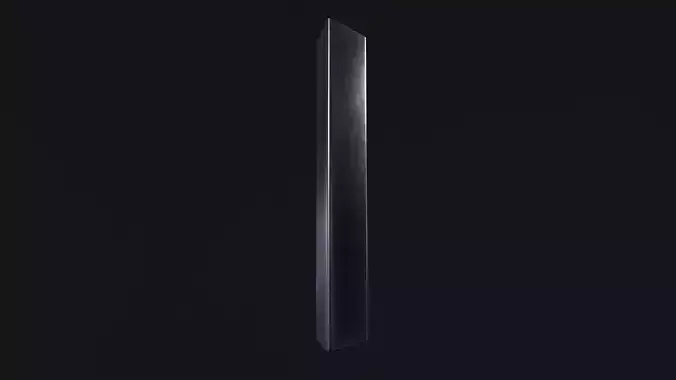 Mysterious Monolith Low-poly 3D model