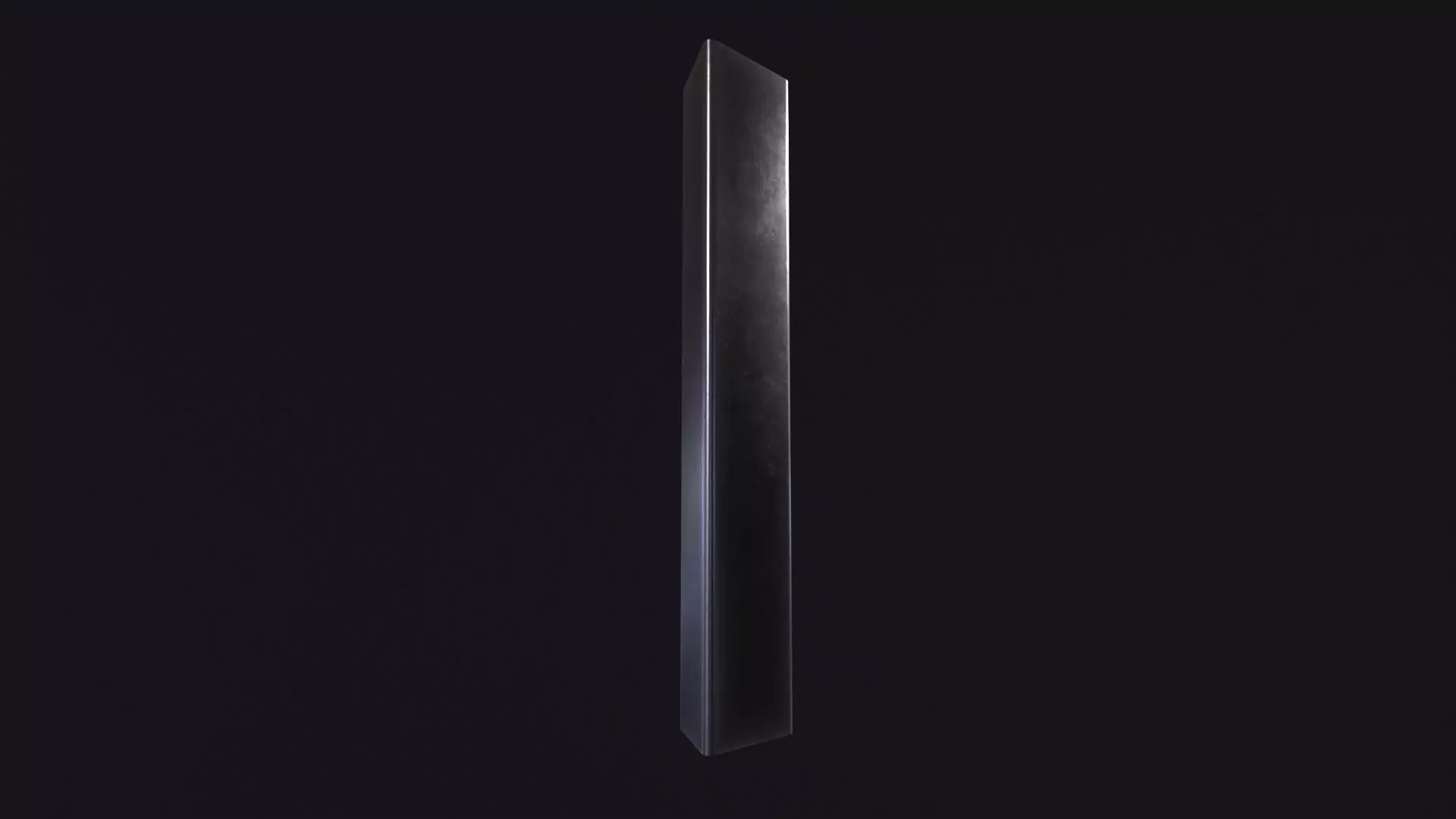 Mysterious Monolith Low-poly 3D model