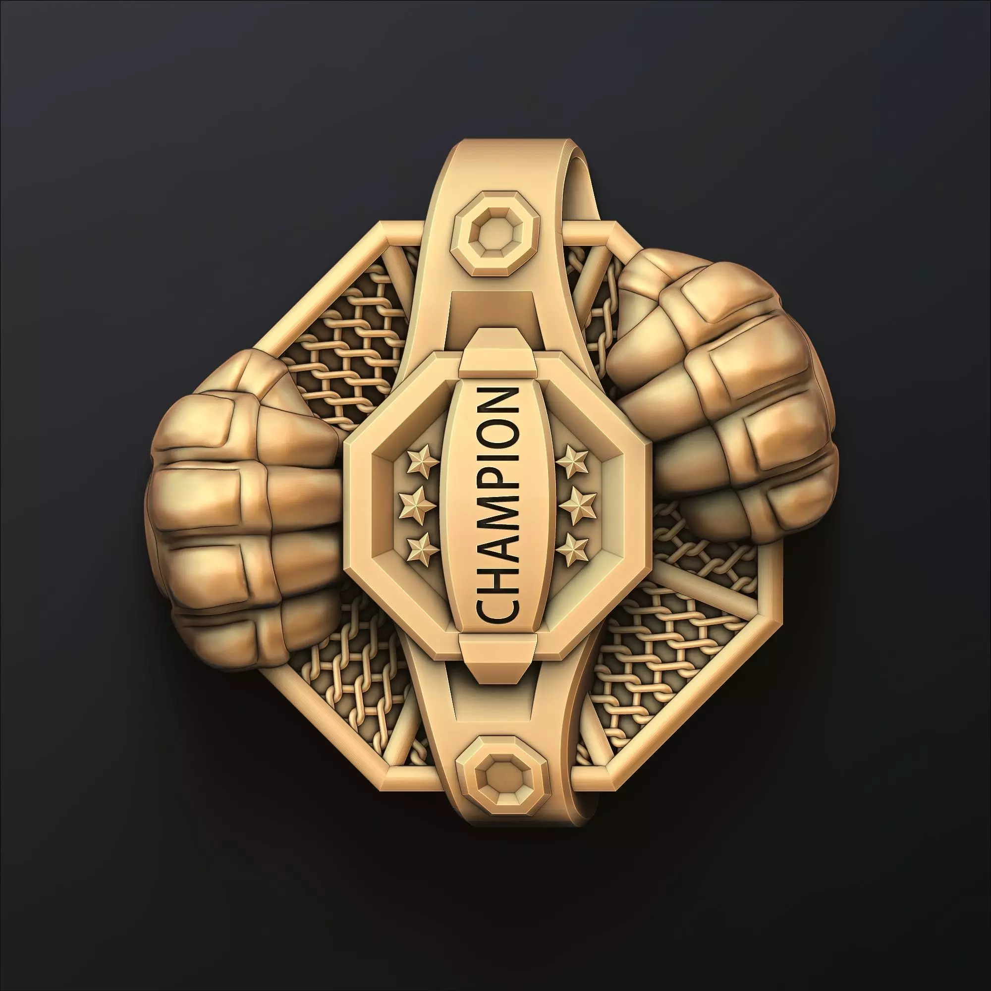 MMA Pendant 3D print model