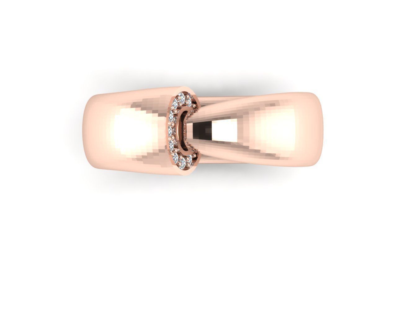 Vhernier Ring 3D print model_2