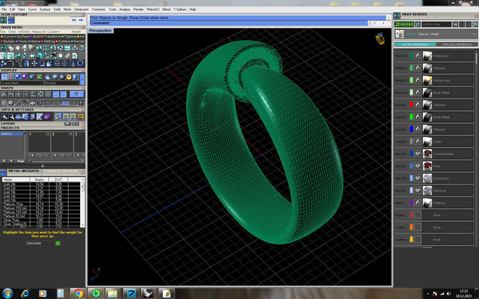 Vhernier Ring 3D print model_9