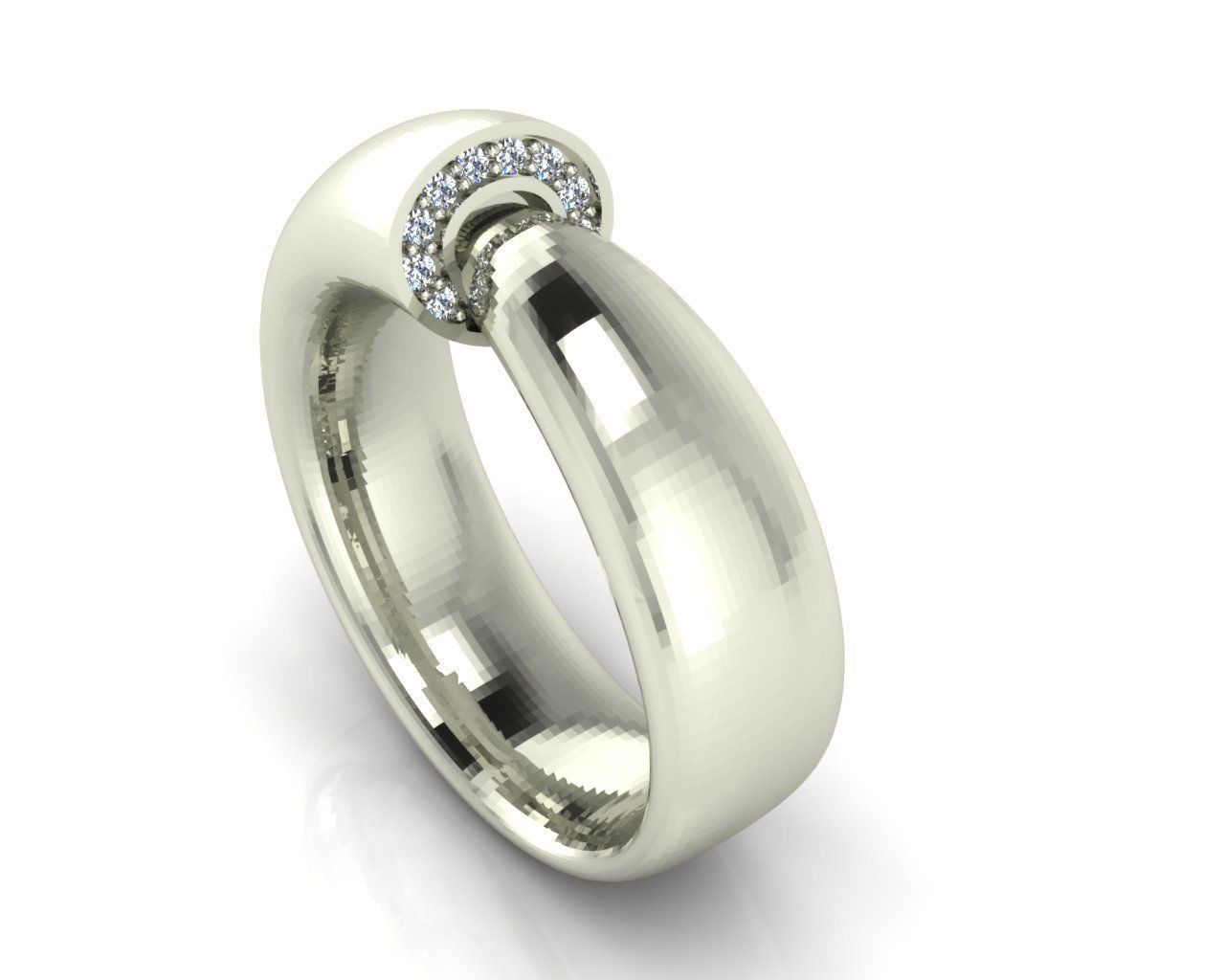 Vhernier Ring 3D print model_5