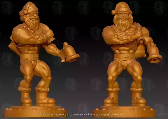 HE-MAN THE HOLIDAY HERO MOTU VERSION