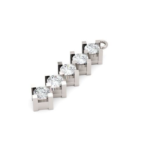 Diamond Pendant 3D-Printable Ornamental Jewelry Design 3D print model