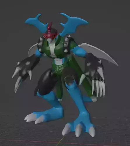 paildramon 3D print model