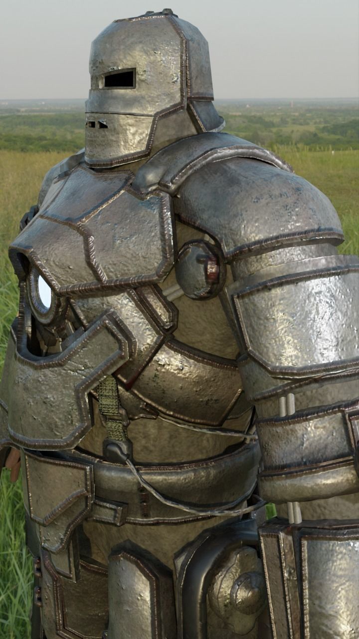 Ironman Mark 1 High Quality Graphic 3D model_4