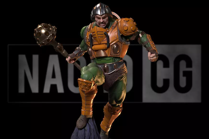 Fan Art - Duncan aka Man at Arms from MOTU - Statue 3D print model_0
