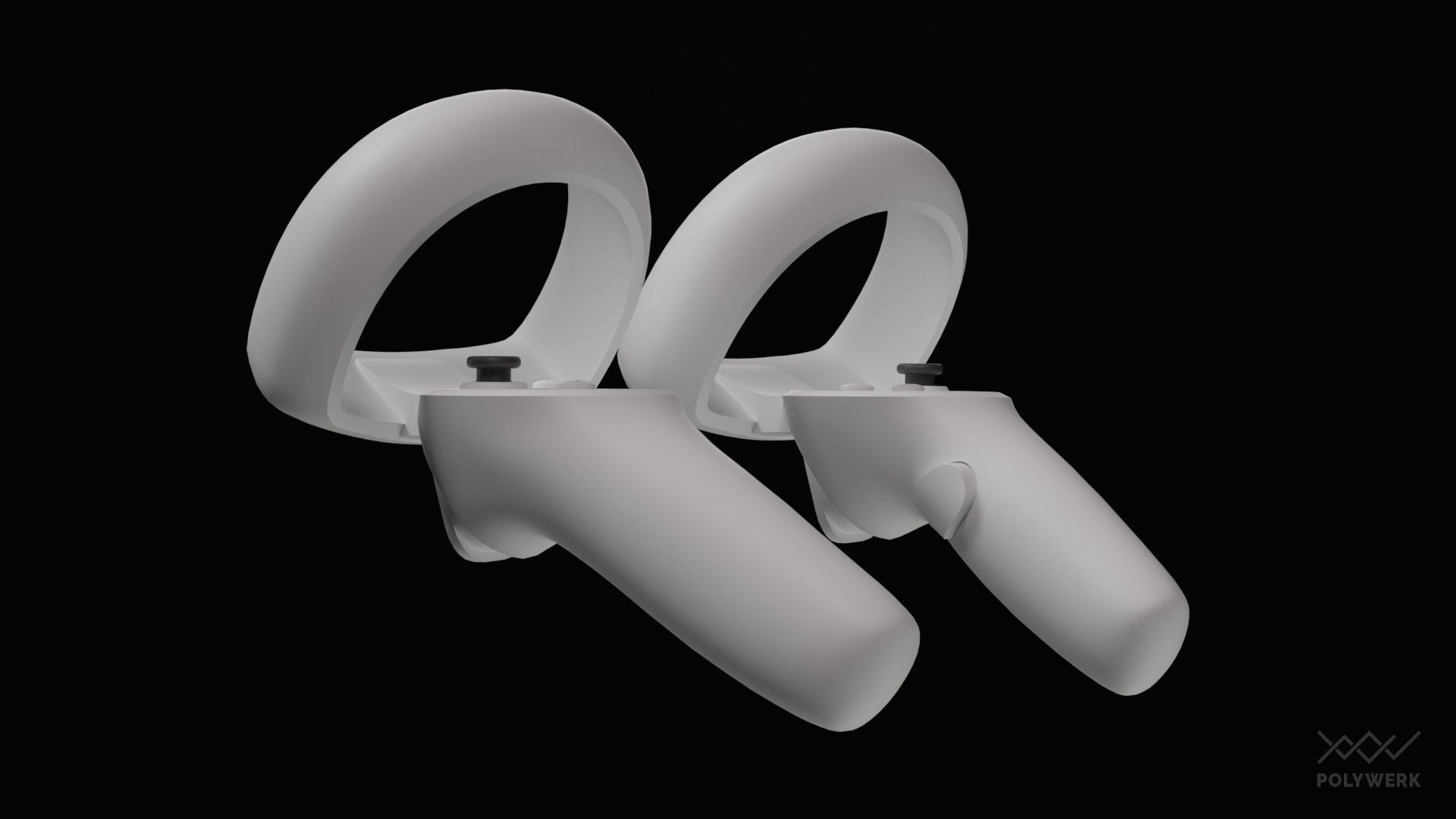 VR Controller pack Low-poly 3D model_18