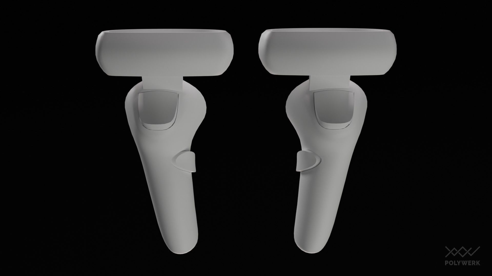 VR Controller pack Low-poly 3D model_17