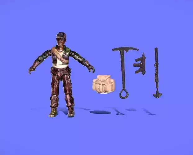 1985 GIJOE ALPINE - EVEREST - 3D SCAN - 3D print model