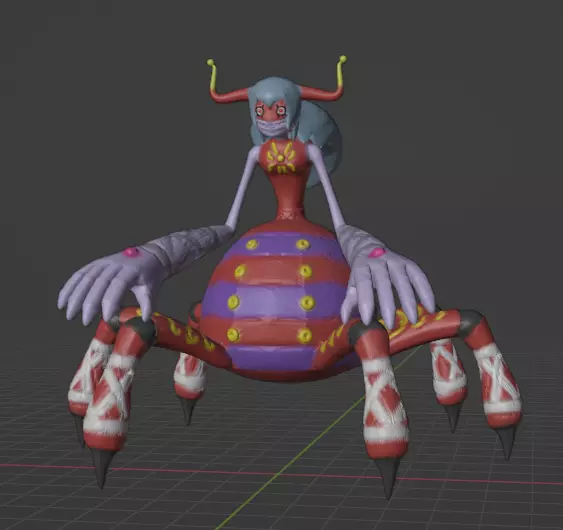 arukenimon 3D print model_0