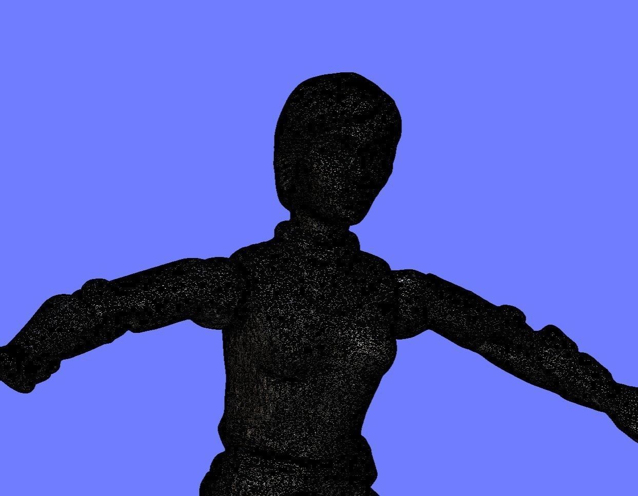 1982 GI JOE SCARLETT - 3D SCAN - 3D print model_10