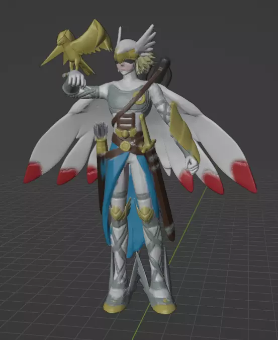 vakyrimon 3D print model_0