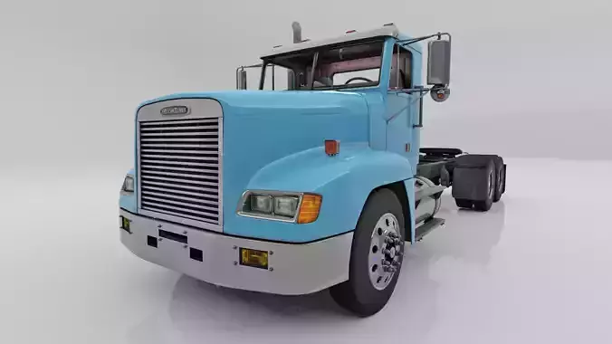 Freightliner FLD Semi Truck 3D model