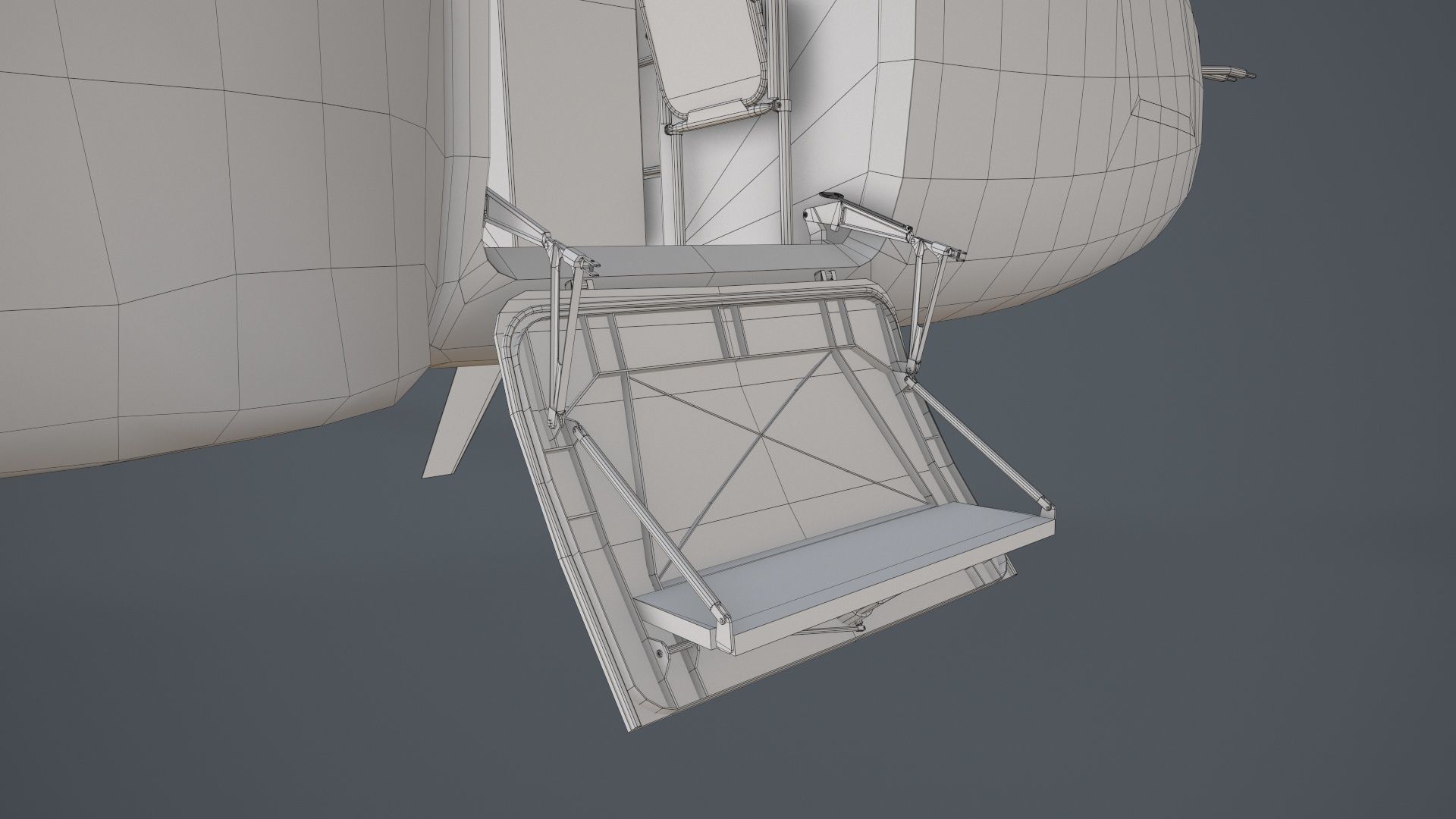 CH-47F Chinook Australian Army Static Low-poly 3D model_34