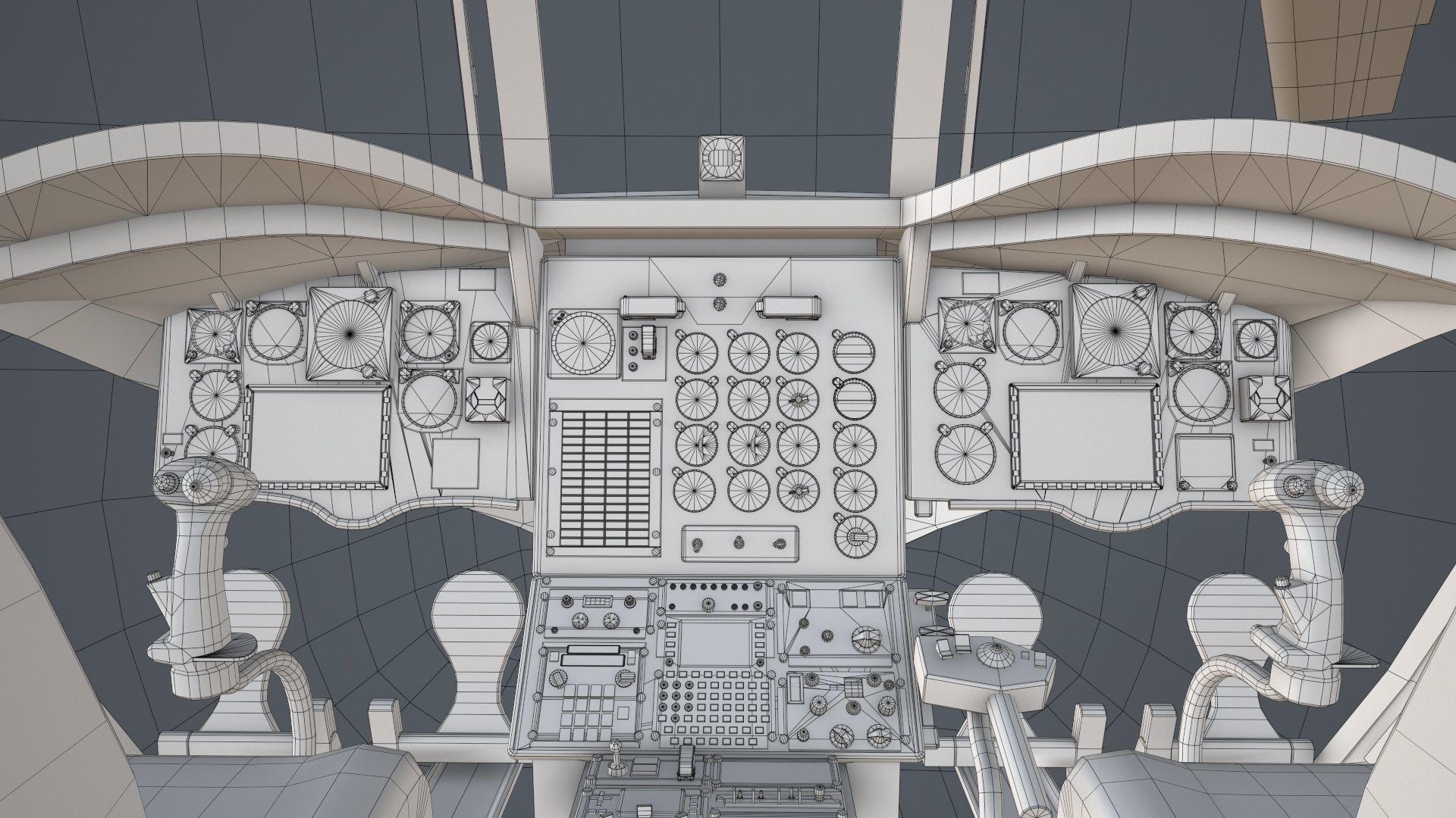 CH-47F Chinook Australian Army Static Low-poly 3D model_42