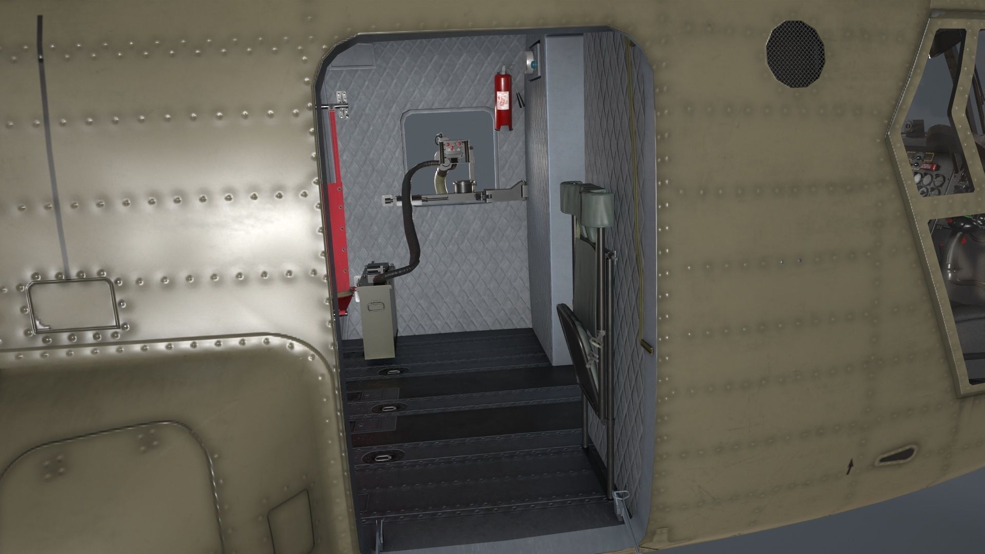 CH-47F Chinook Australian Army Static Low-poly 3D model_18