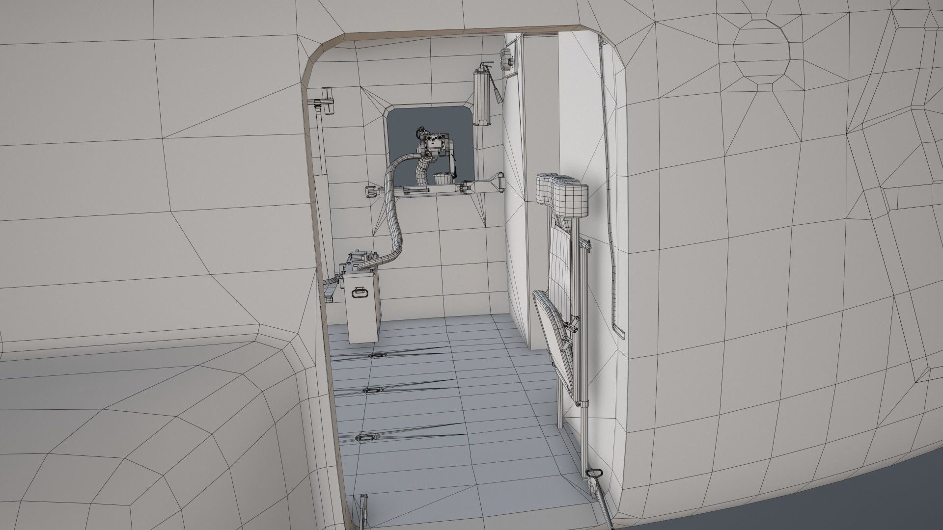CH-47F Chinook Australian Army Static Low-poly 3D model_35