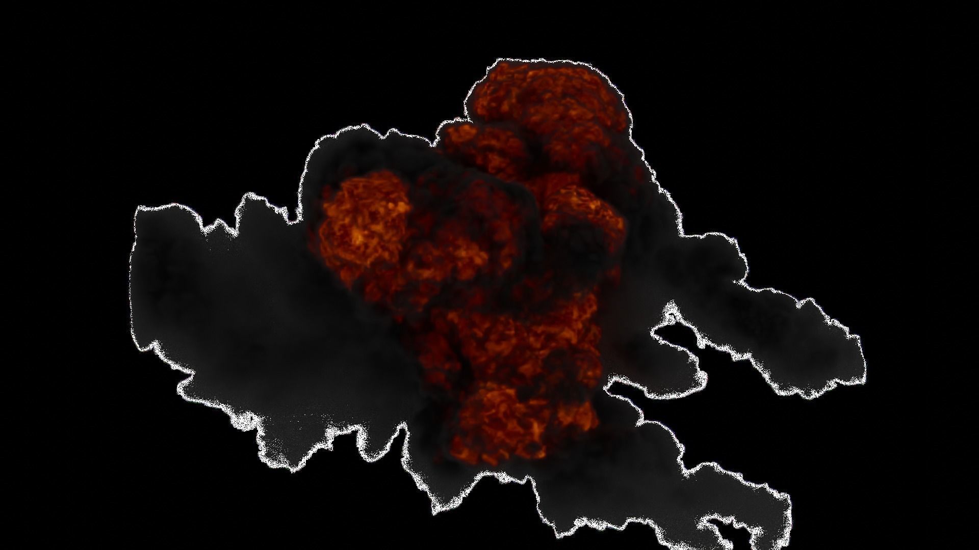 Explosive 3D Explosion Model - High Detail Low-poly 3D model_4