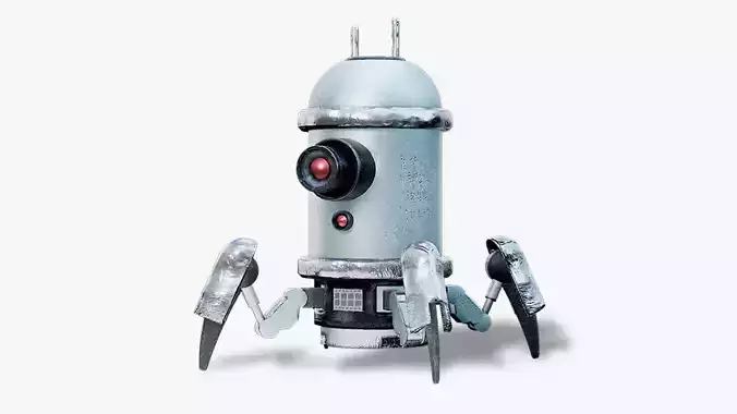 Tactical Battle Mech - Ironclad Low-poly 3D model