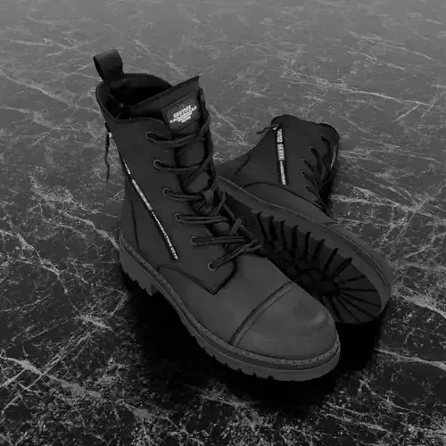 GREYDER 3D BOOTS - BLACK - GR956 - HIGH