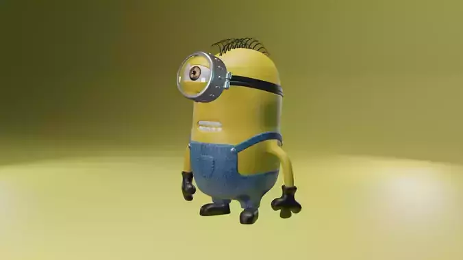 Minion 3D model Minion 3D model