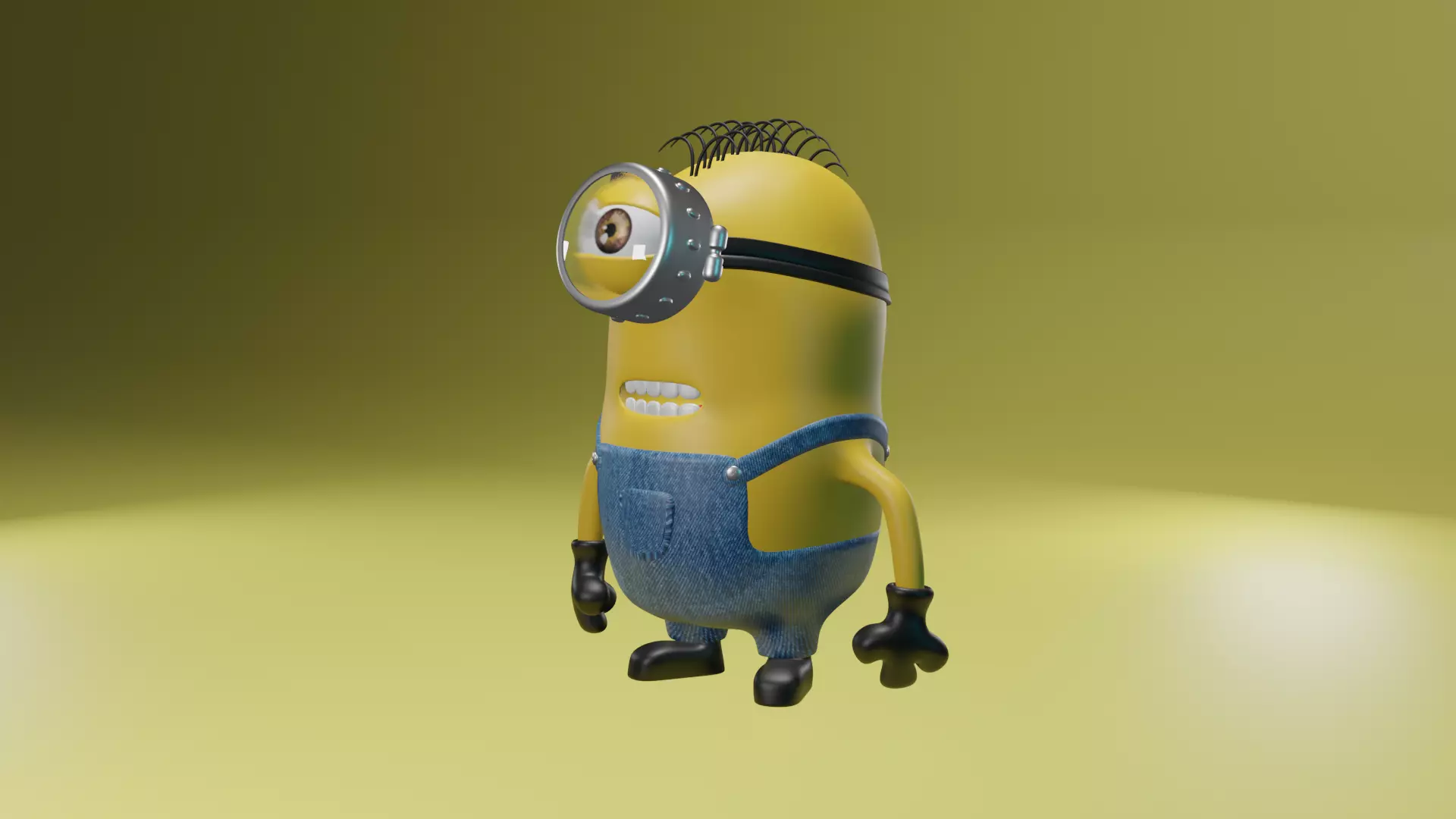 Minion 3D model_0