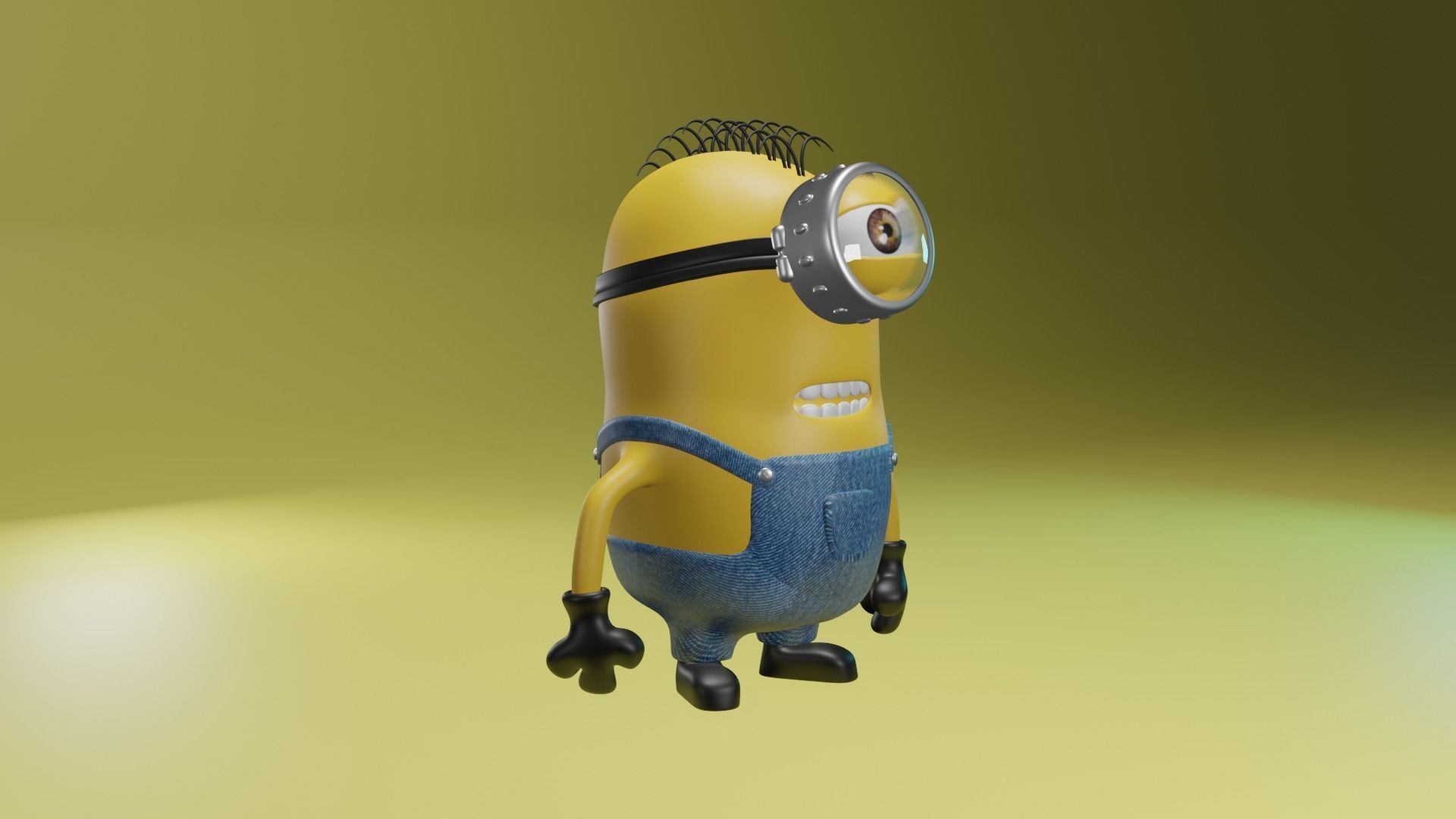 Minion 3D model_1
