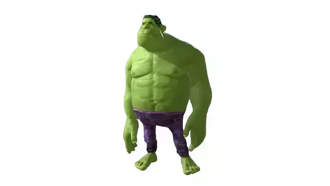 Shrek As Hulk