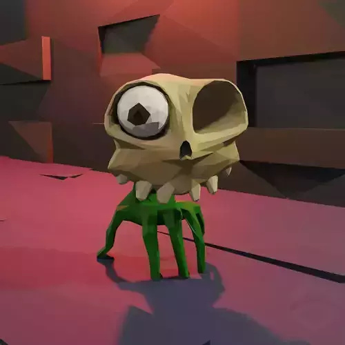 Medievil Lowpoly Animation Low-poly 3D model