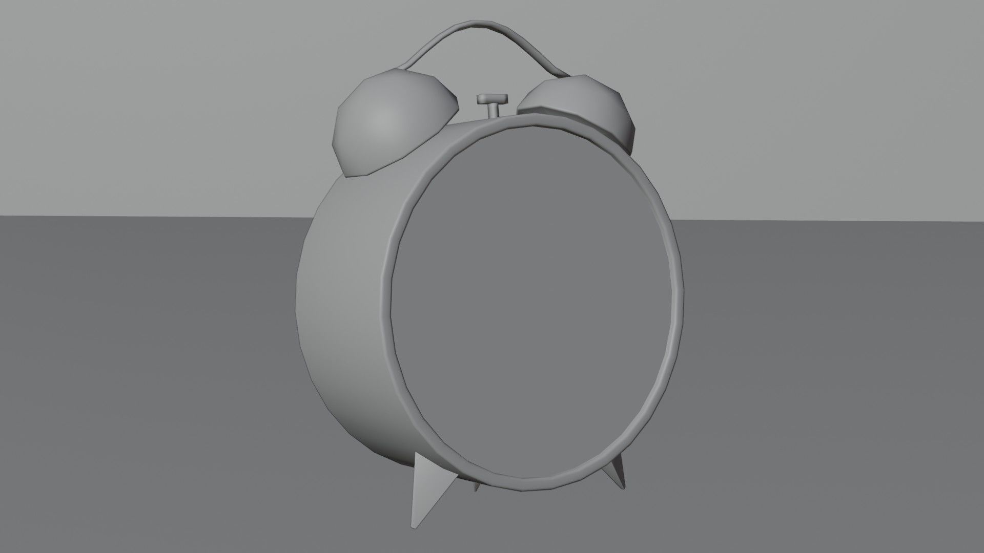 clock  Low-poly 3D model_7