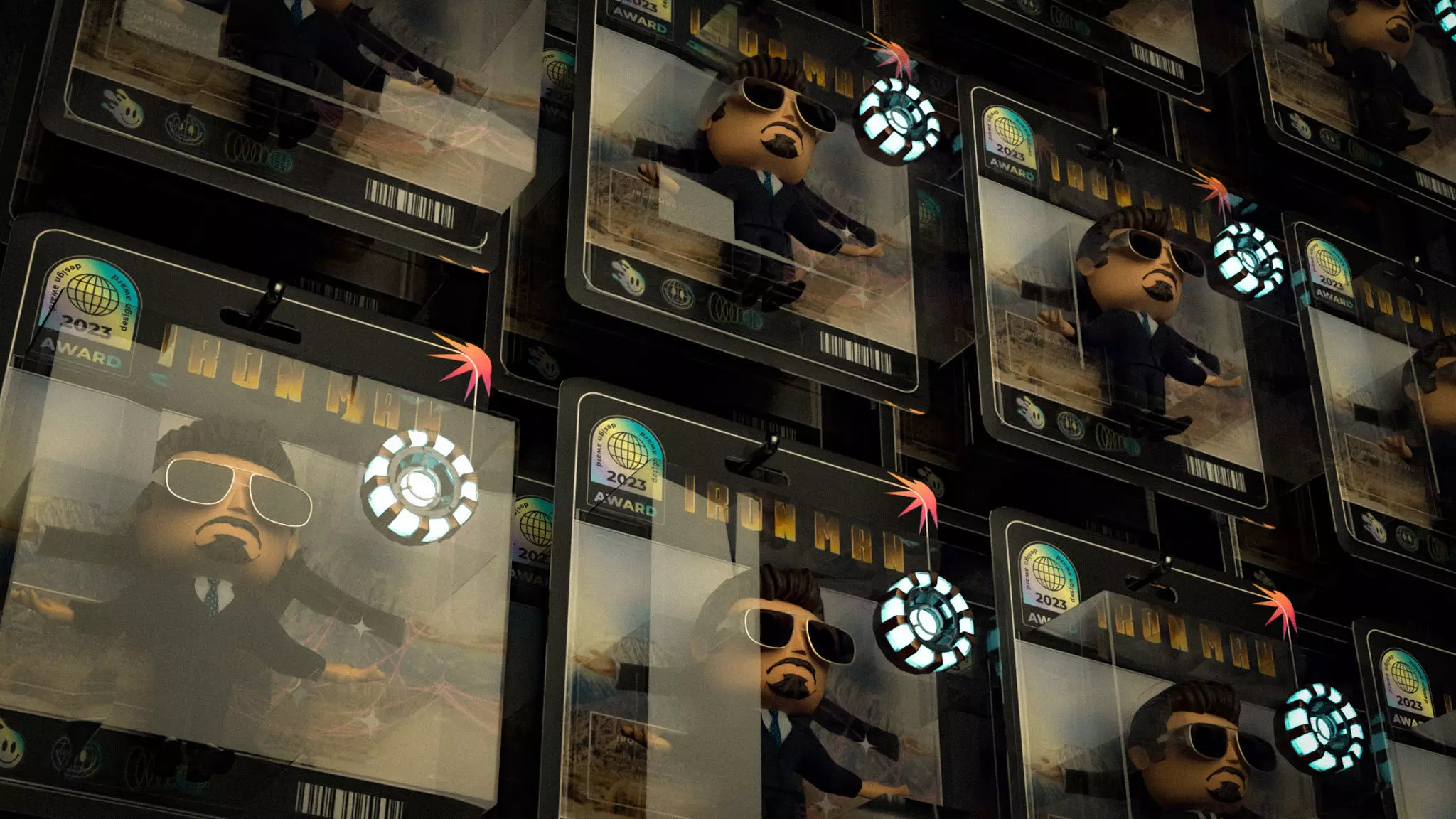 iron man figure 3D model_0