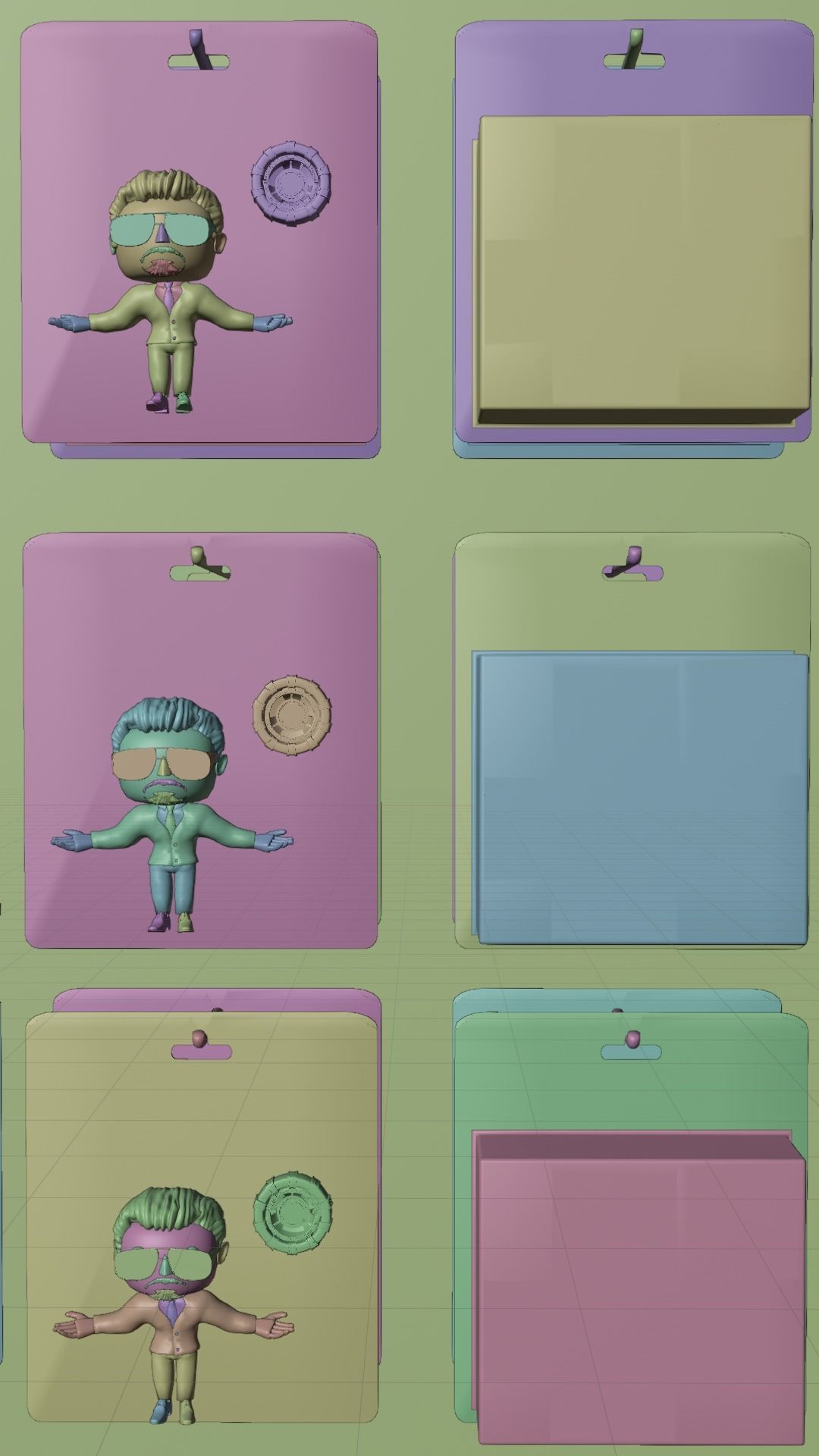 iron man figure 3D model_4