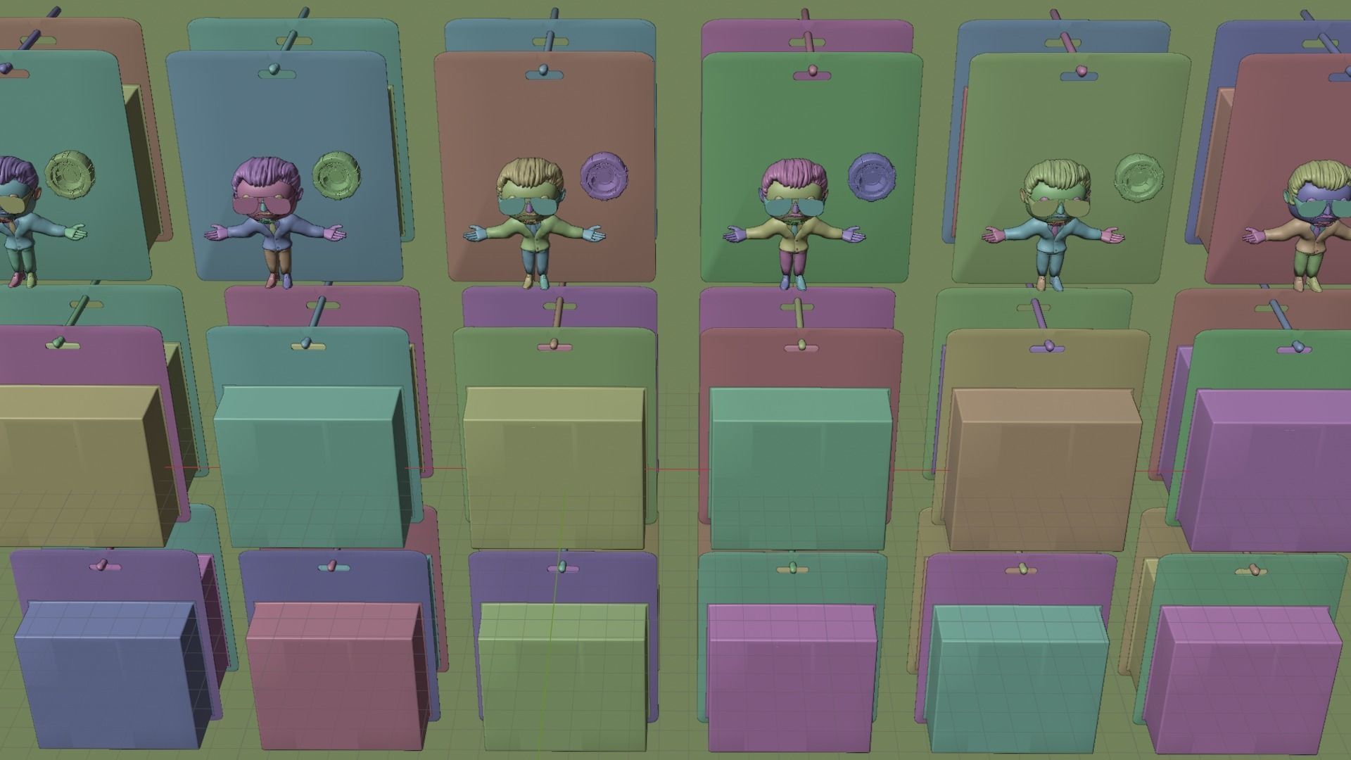 iron man figure 3D model_5