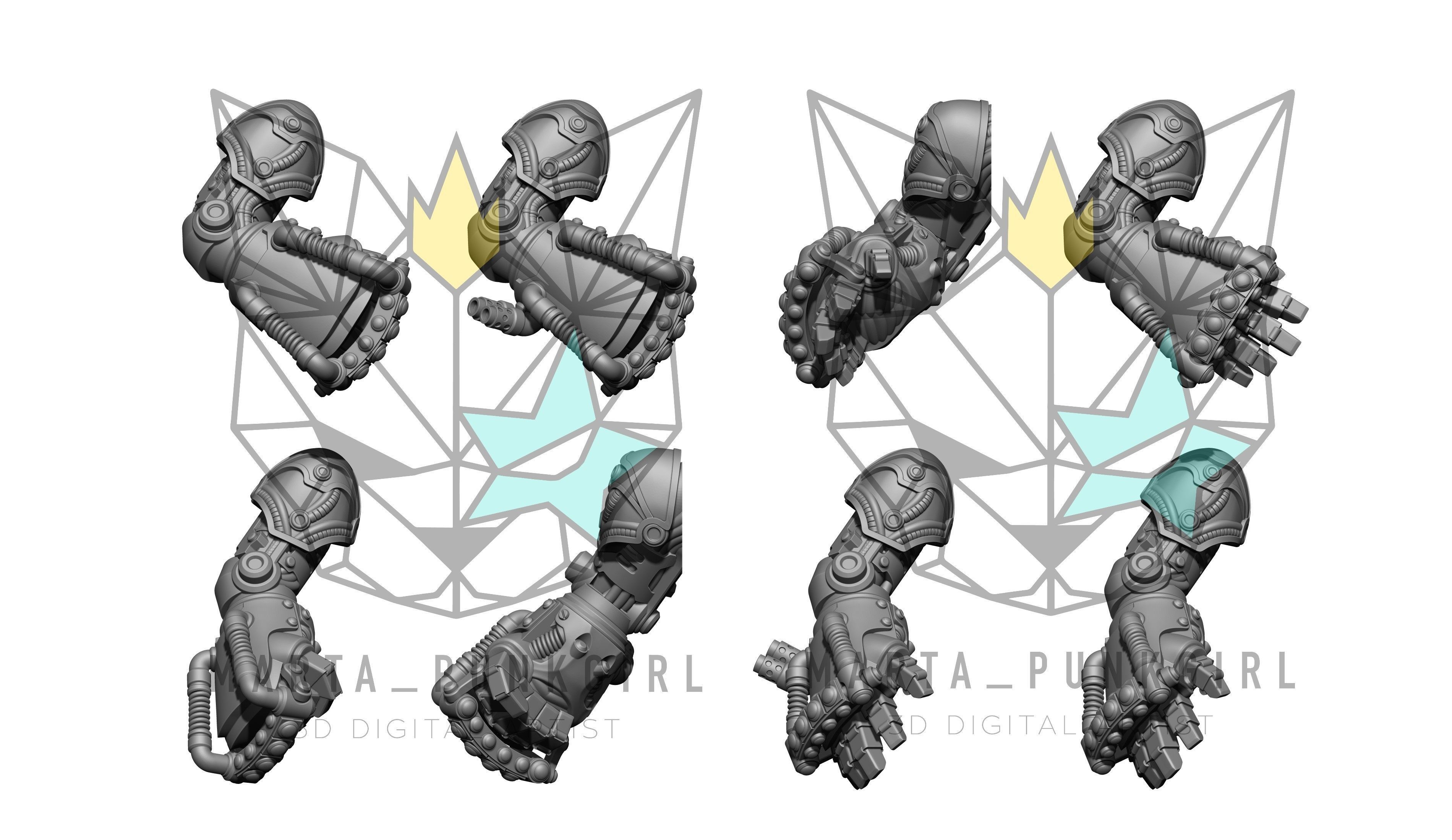 BIONICS UPGRADES FOR BOIS AND GURLS 3D print model_2