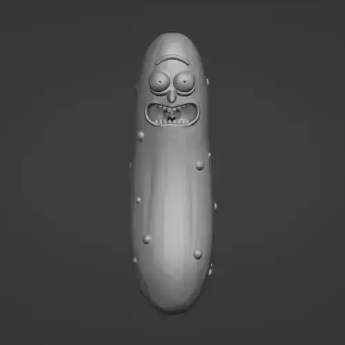 Pickle Rick 3D print model